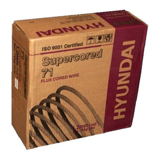 HYUNDAI SUPERCORED 71LHM 1.6 MM FLUX CORED MIG WIRE - (15KG ROLL)