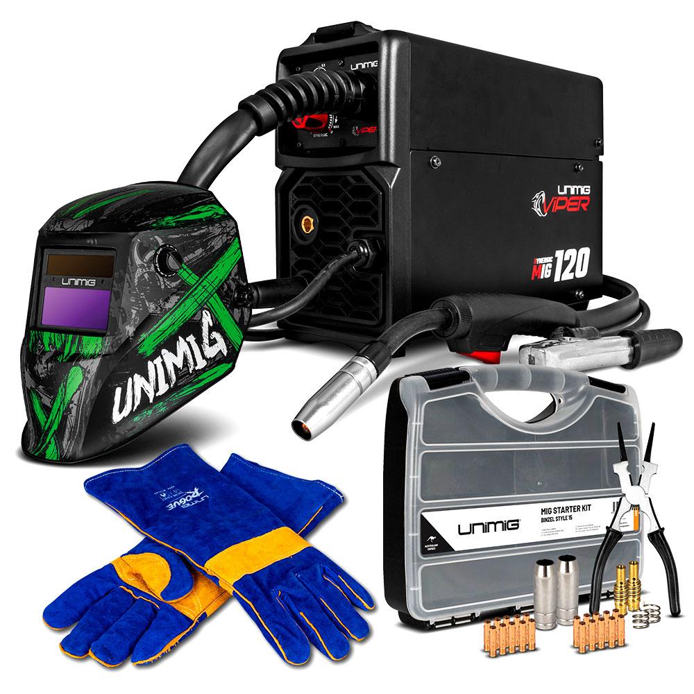 UNIMIG VIPER 120 SYNERGIC (NOV-DEC BUNDLE)