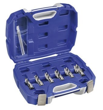 BORDO CORE DRILL CUTTER 25 HSS SET (7 PIECE)