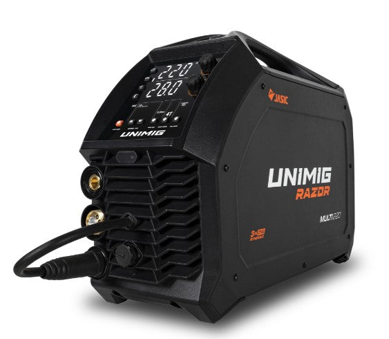 UNIMIG RAZOR MULTI 220 PFC MIG TIG STICK WELDER PACKAGE