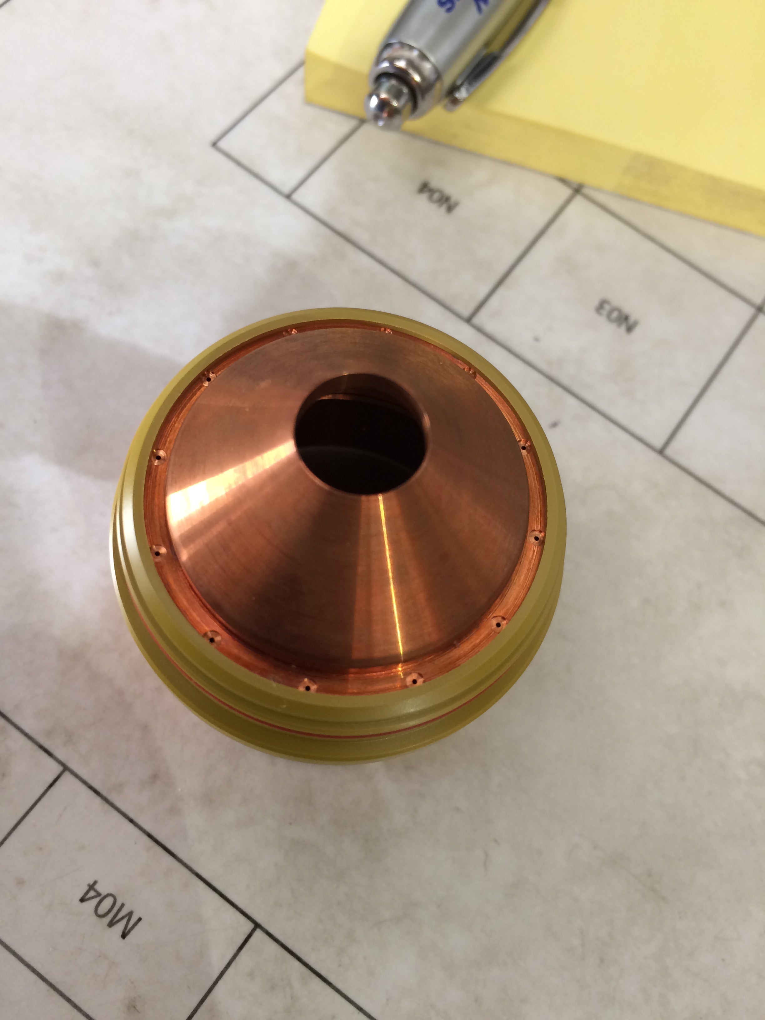 HYPERTHERM RETAINING CAP INNERLOGIC 200 AMP