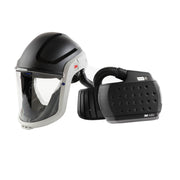 SPEEDGLAS VERSAFLO M-307 RESPIRATOR HARD HAT FACE SHIELD HEAVY DUTY LI-ION BATTERY