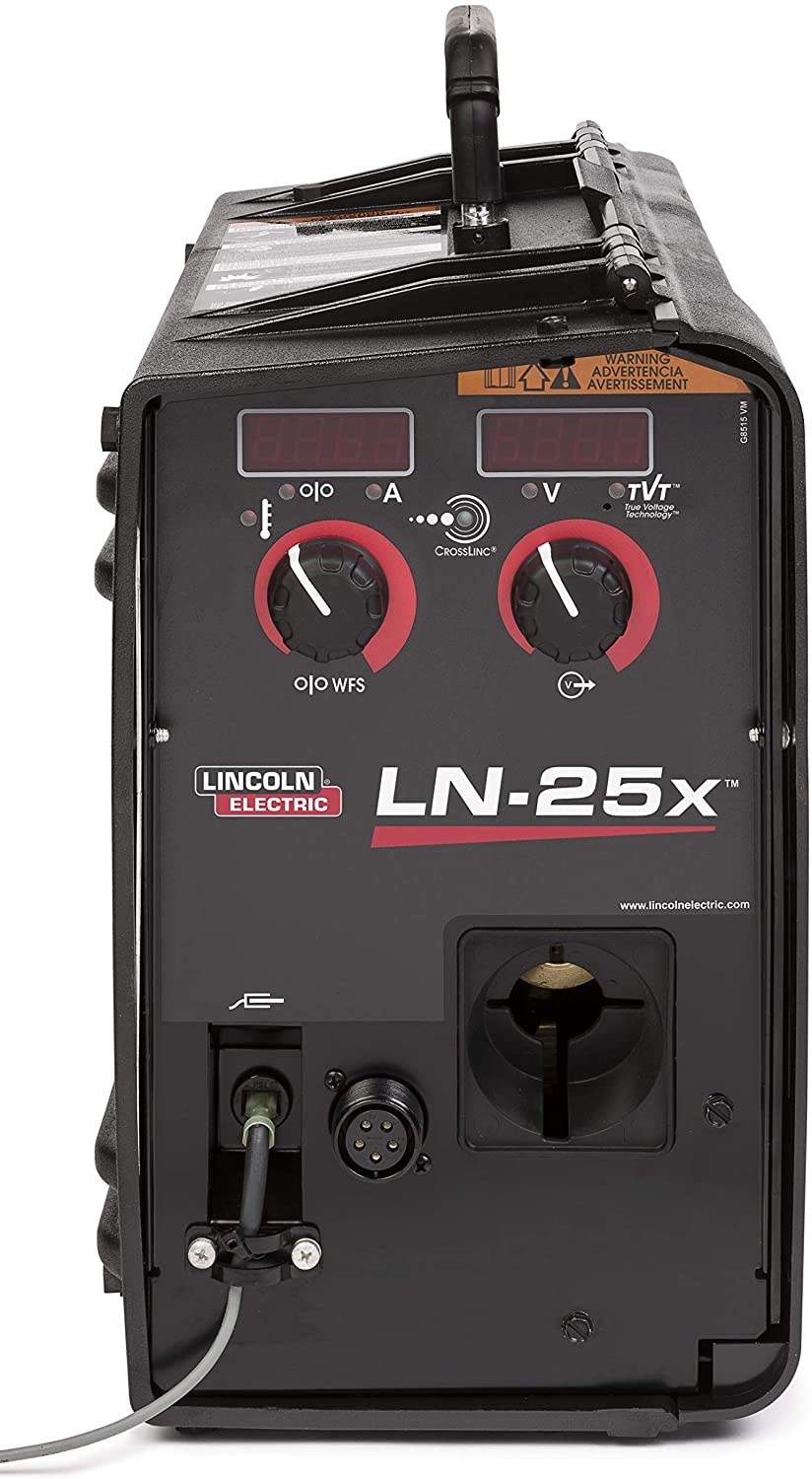 LINCOLN LN-25 X CROSSLINC WIRE FEEDER C W K126 MIG GUN