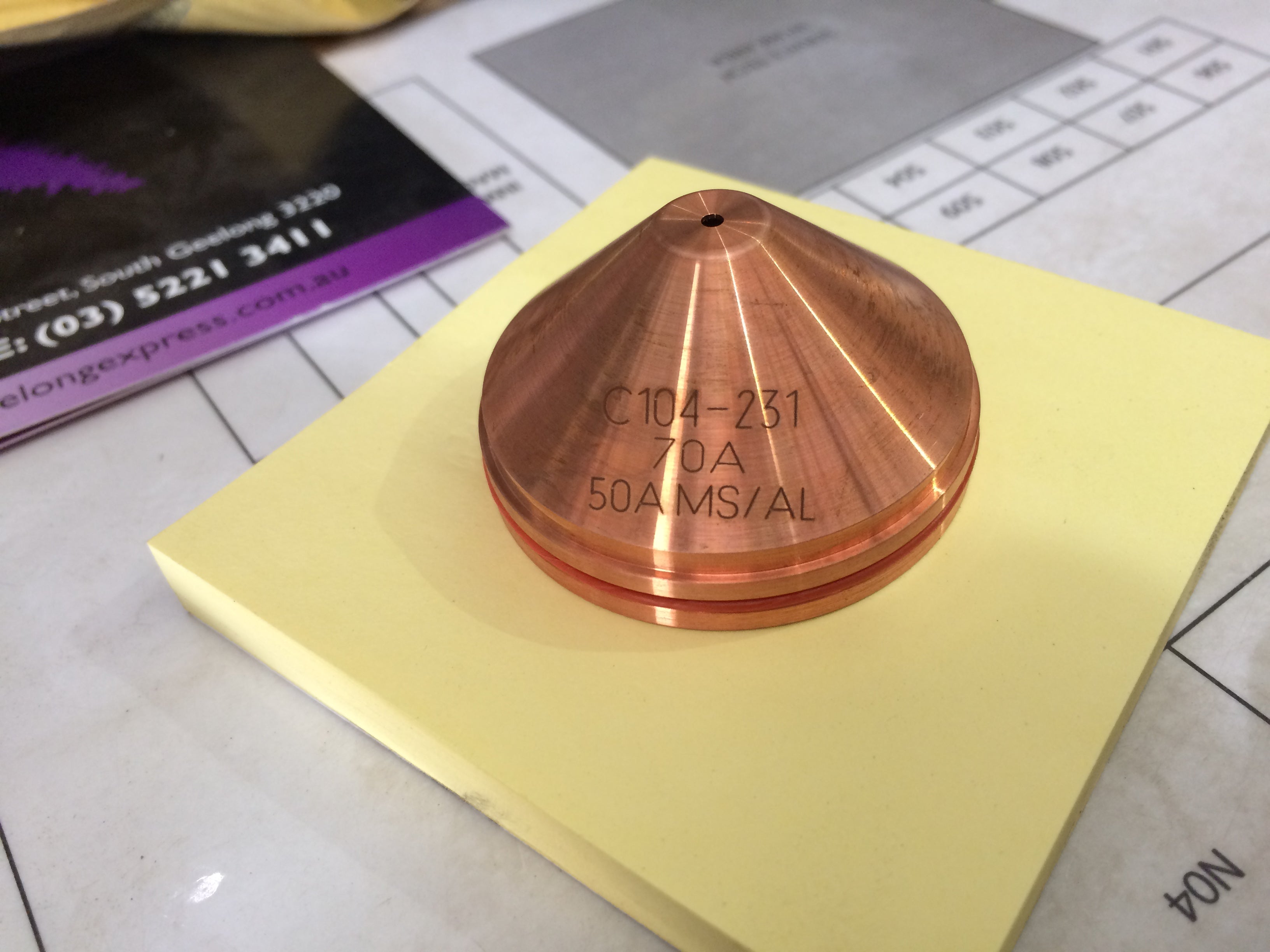 HYPERTHERM SHIELD CAP INNERLOGIC 50-70 AMPS