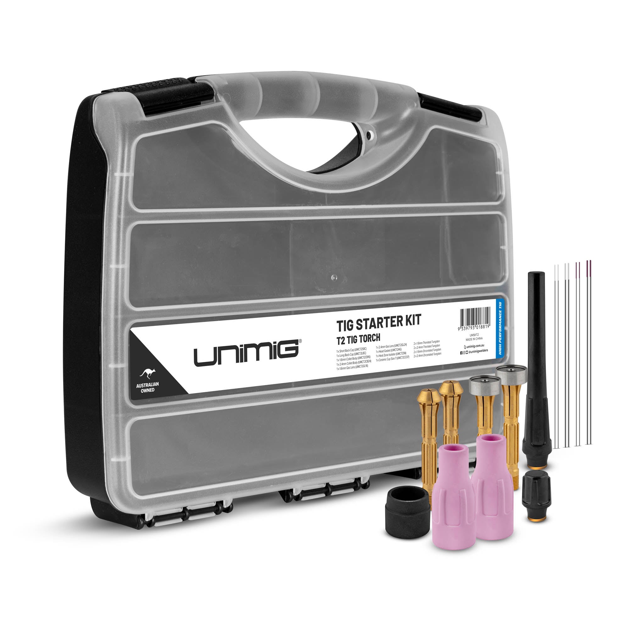 UNIMIG STARTER KIT T2 TIG TORCH