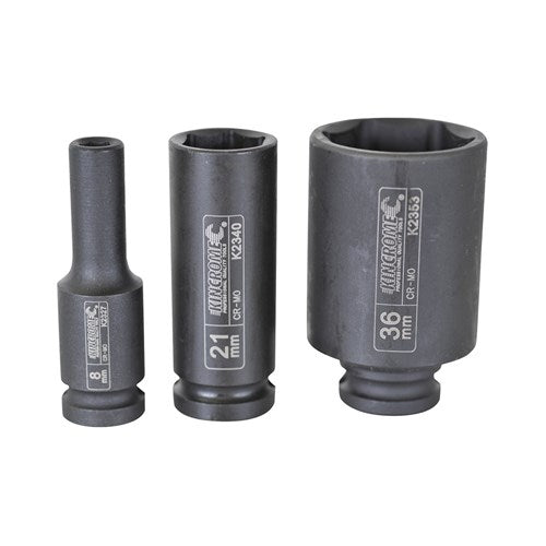 KINCROME IMPACT SOCKET DEEP 1/2" DRIVE 32MM