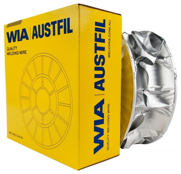 WIA AUSTFIL EXCEL 1.6MM FLUX CORED MIG WIRE - (15KG ROLL)