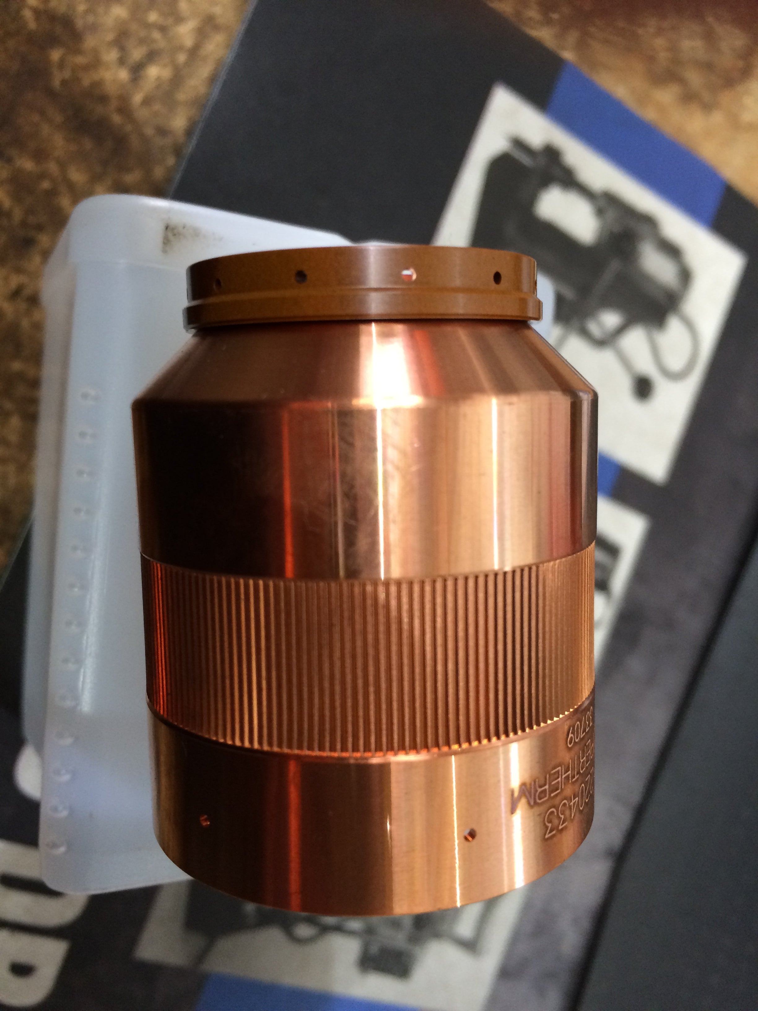 HYPERTHERM RETAINING CAP HPR 200 AMP M/S