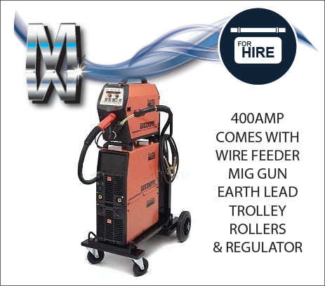 KEMPPI FASTMIG KM400 COMPLETE GUN & REGULATOR