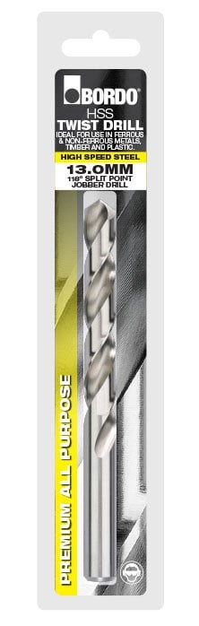 BORDO JOBBER DRILL BRIGHT 12.2MM