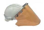 ELLIOTTS ELLGARD GOLD VISOR AND SAFETY HAT