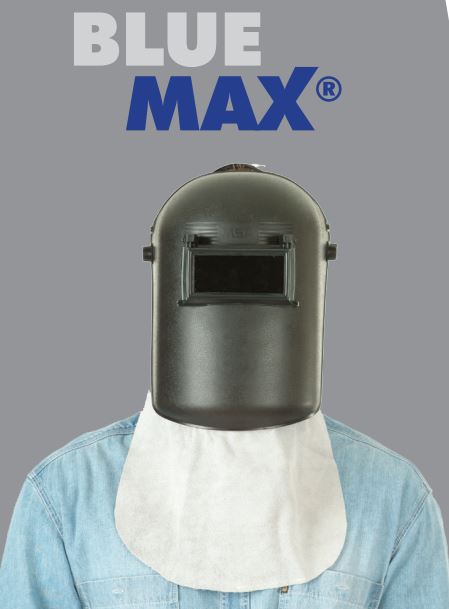 ELLIOTTS BLUE MAX CHROME LEATHER WELDER'S BIB