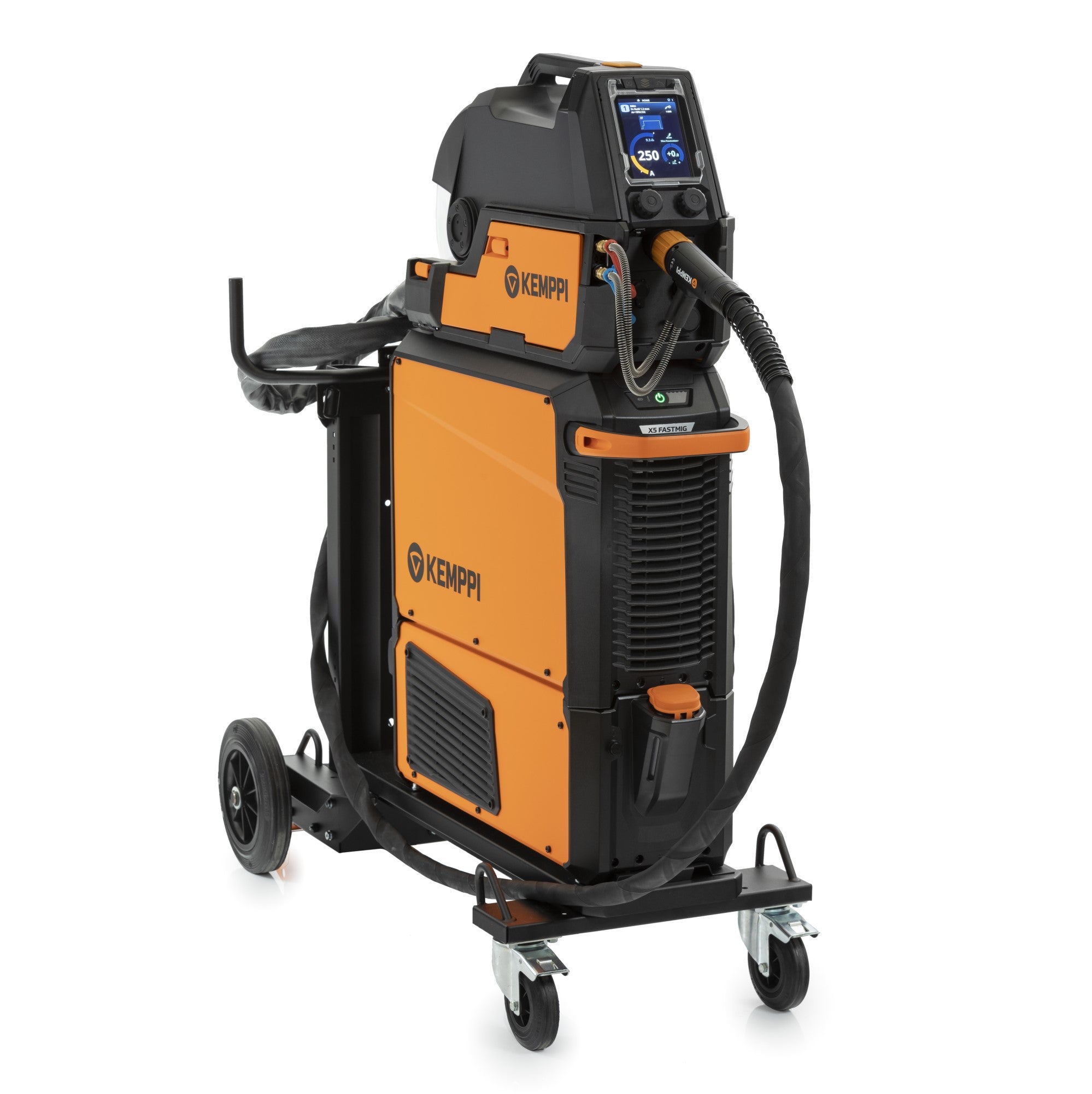 KEMPPI X5 FASTMIG SYNERGIC GAS COOLED MIG PACKAGE 400 AMP