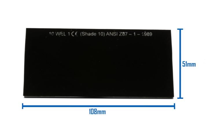 SHADE 8 108MM X 51 WELDING LENS