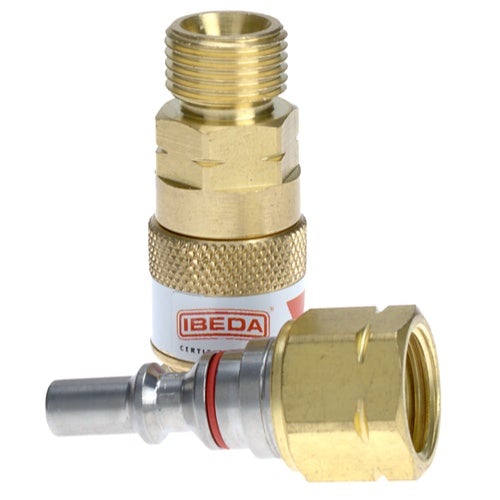 IBEDA TORCH END Q/R COUPLING - 5/8 FUEL