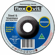 FLEXOVIT 125 X 6.8MM X 22 INOX GRINDING DISC S/S FE FREE 6812768