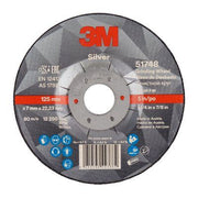 3M SILVER D C 125 X 7 X 22.2 GRINDING WHEEL 51748