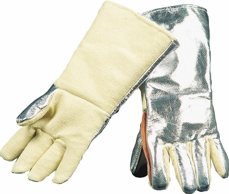 ELLIOTTS ALUMINISED KEVLAR BACK RADIANT HEAT GLOVES