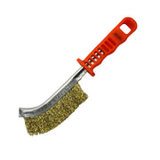 JOSCO BRUMBY WIRE BRUSH BRASS - ORANGE