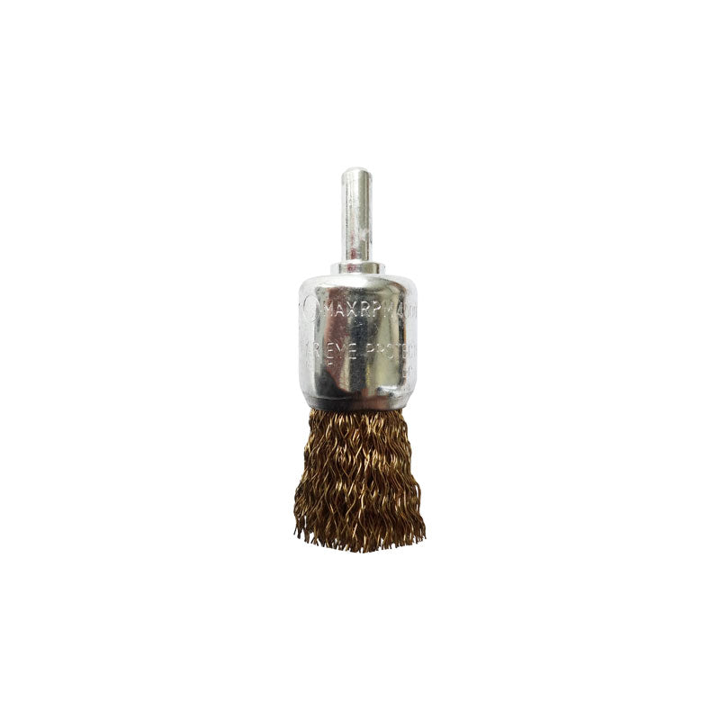 TOMCAT 25MM SPINDLE MOUNTED CUP BRUSH