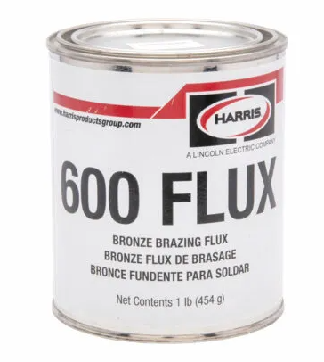 HARRIS 600 POWDER BRAZING FLUX - BRONZE
