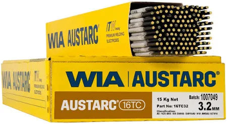 AUSTARC 16TC3.2MM WELDING ELECTRODE - (5 KG PACK)
