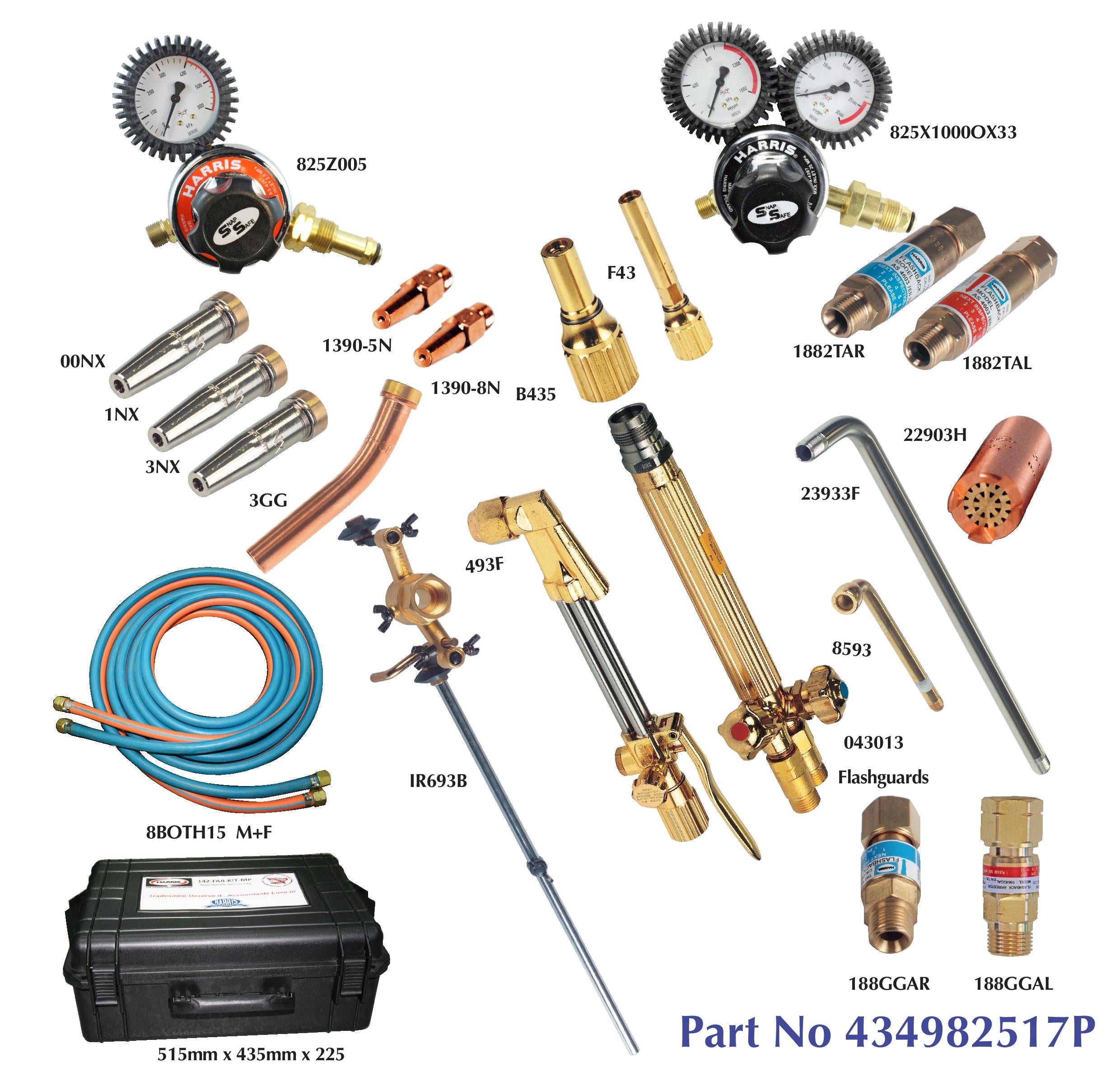 HARRIS ORIGINAL PROFESSIONAL PREMIUM LPG KIT