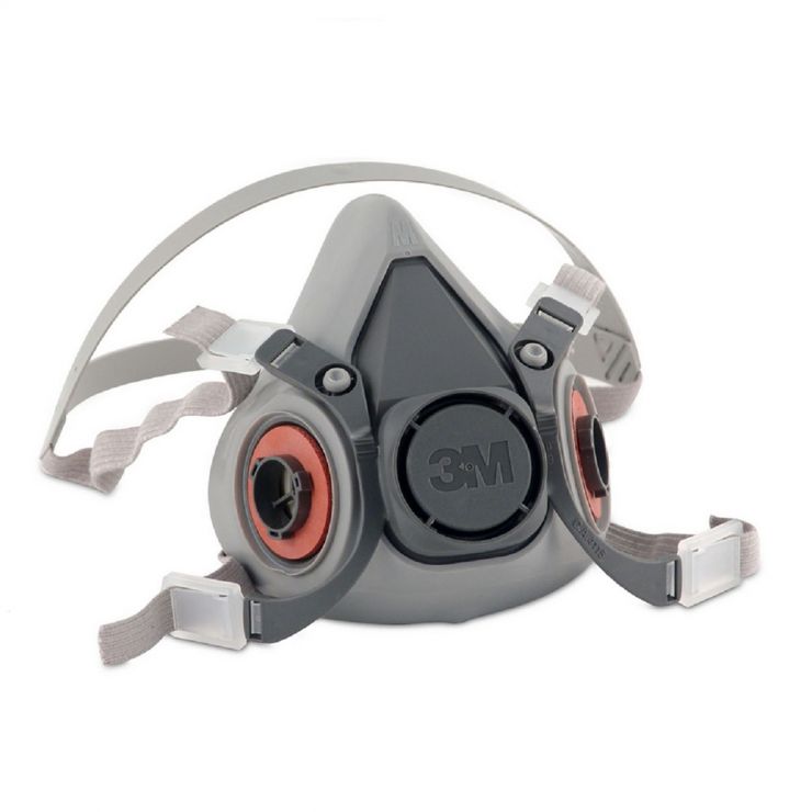 3M MEDIUM RESPIRATOR HALF MASK 6200 SERIES