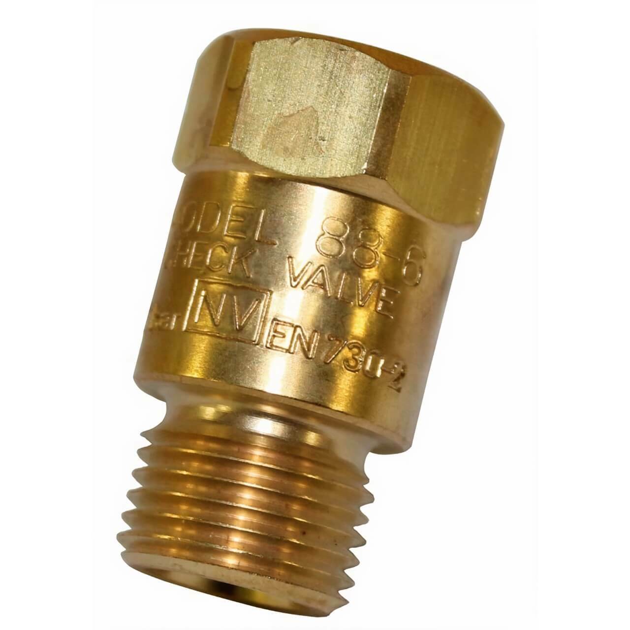 HARRIS CHECK VALVE 5/8 UNF RIGHT HAND OXY