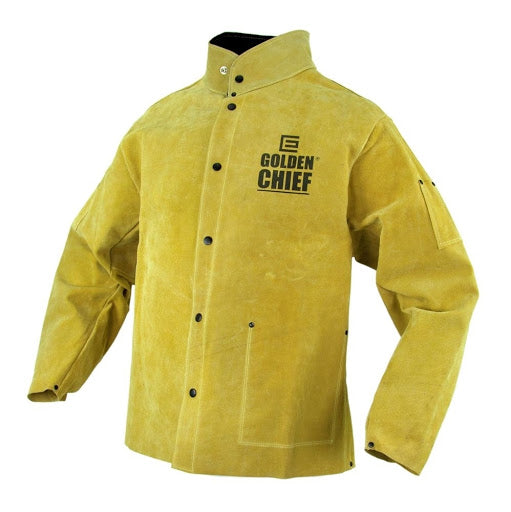 ELLIOTTS GOLDEN CHIEF WELDING JACKET - (L)