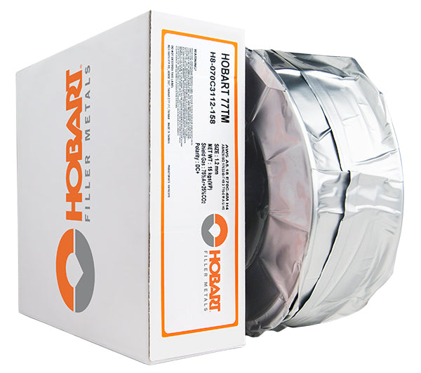 HOBART 77TM 1.2MM METAL CORED MIG WIRE - (15KG ROLL)