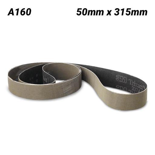 3M TRIZACT A160 (P120) LINISHING BELT 50MM X 315