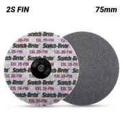 3M 75MM ROLOC DISC EXL UNITIZED GREY/PURPLEWHEELS FINE