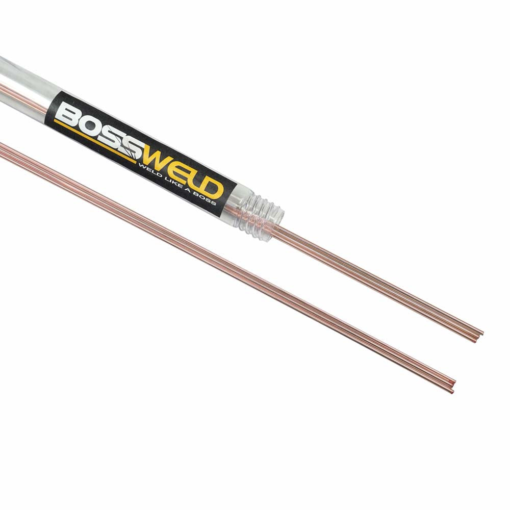(POA) BOSSWELD 45% SILVER BRAZING ALLOY X 1.6MM (6 STICK HANDY PACK)