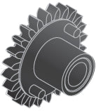 4R GEARED FEED ROLLER - MF74783