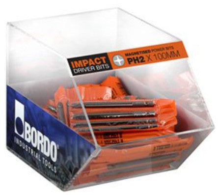 BORDO PH2 PHILLIPS 75MM IMPACT POWER BIT (PACK 10)