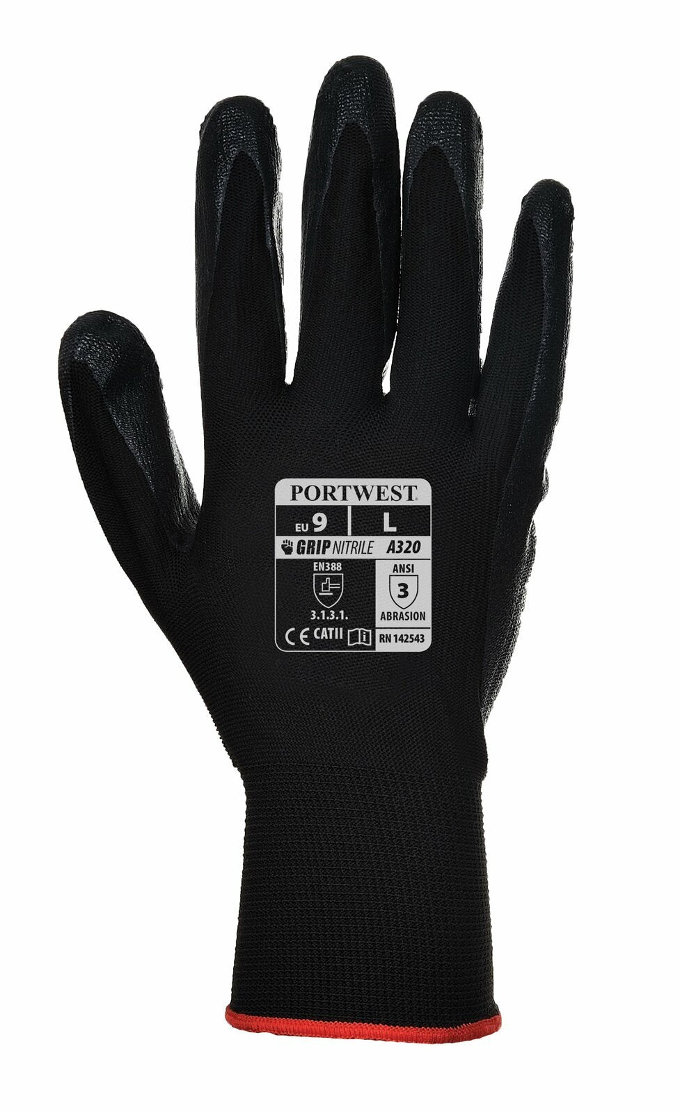 PORTWEST A320 GLOVE SIZE 9 L